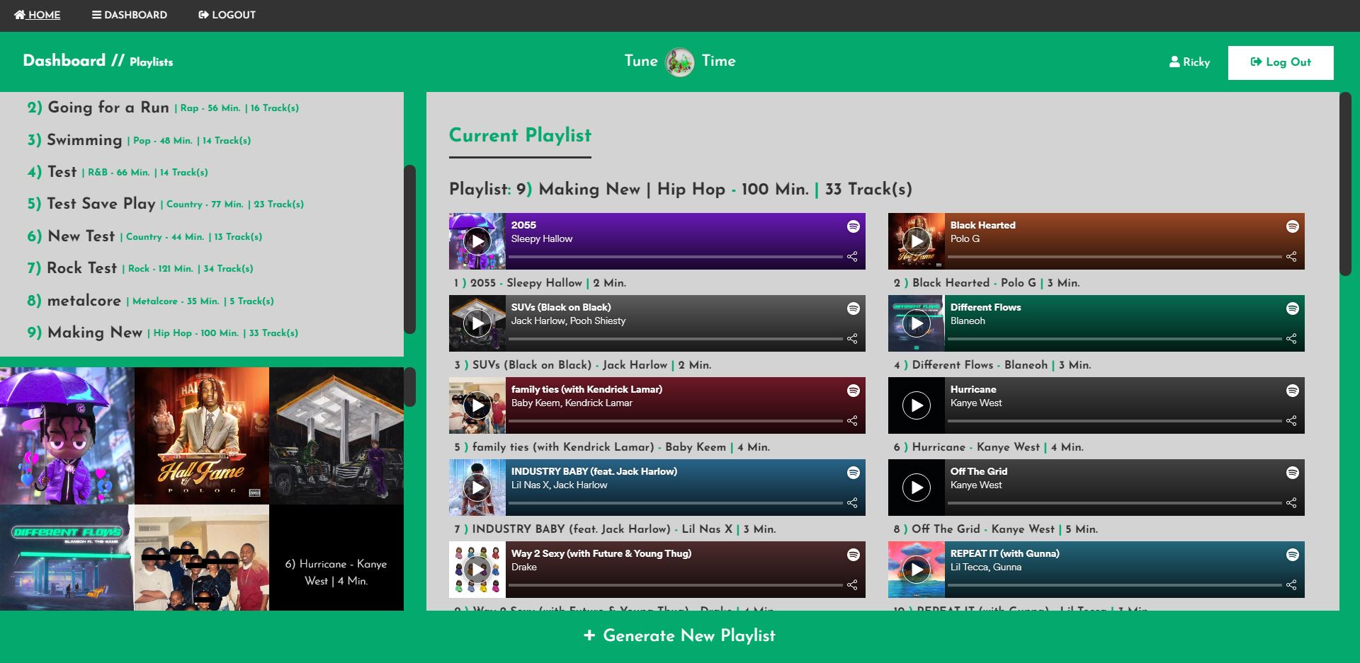 TuneTime Dash Into